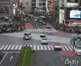 Пешеходный переход в Японии (3.617 MB)