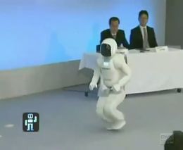 Робот Asimo теперь умеет даже бегать (5.585 MB)