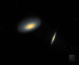 Столкновение галактик (3.761 MB)