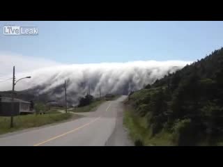 Туман сходит с гор в Ньюфаундленде (2.630 MB)