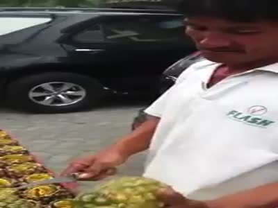 Как быстро почистить ананас (3.633 MB)