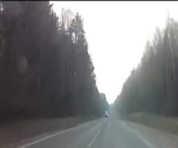 Погоня за мотоциклистом возле белорусского города Гродно (25.305 MB)