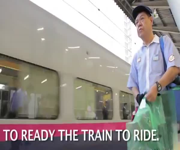 Как убирают вагоны поезда в Японии (7.642 MB)