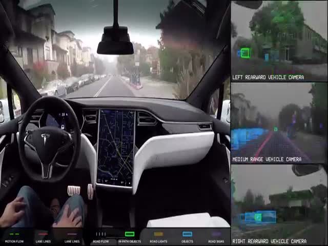 Автопилот на Tesla Model S