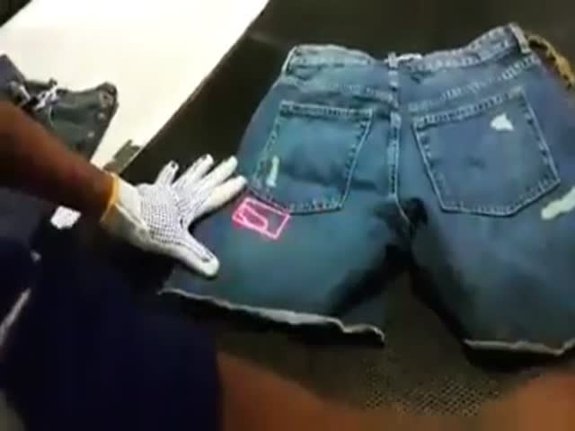 Как создаются дырки в шортах