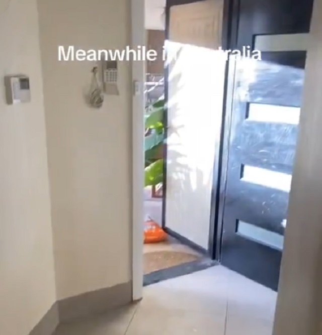 В Австралии девушка на минуту оставила дверь в дом открытой