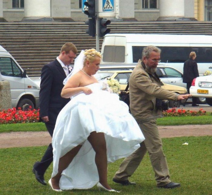 Пикантные свадебные фото (29 фото)