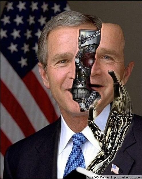 Отжабили Буша (20 фото)