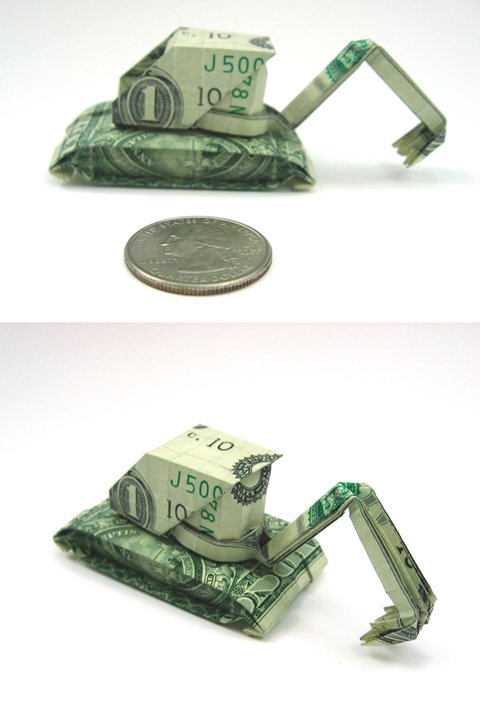 Креатив из долларов (20 фото)