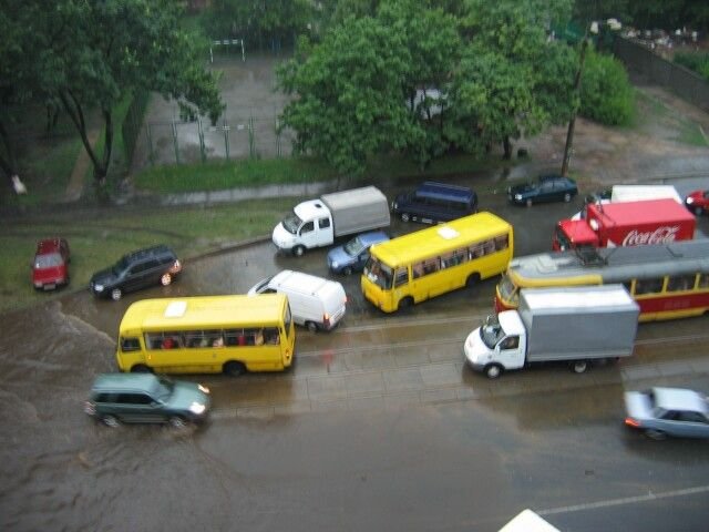 Киев затопило (9 фото)