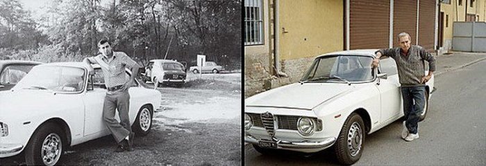 Авто и их владельцы спустя 20 лет (9 фото)