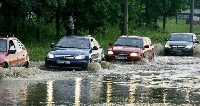 Потоп в Обнинске (40 фото)