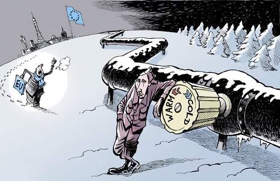 Карикатуры на тему газового конфликта (40 фото)
