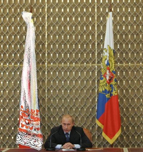 Фотожабы на картину Путина (75 фото)