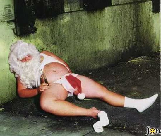 Плохие Деды Морозы (25 фото)