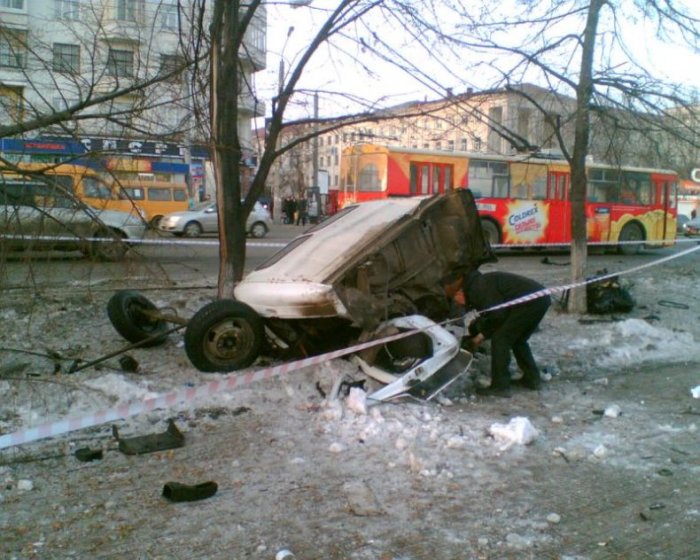 Страшная авария в Челябинске (12 фото + видео)