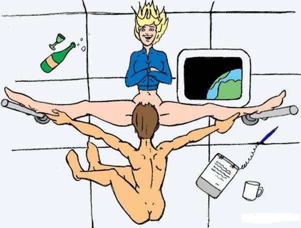 Как заниматься сексом в космосе (14 фото)
