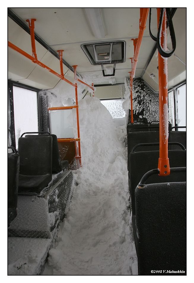 Автобусы в Норильске (17 фото)