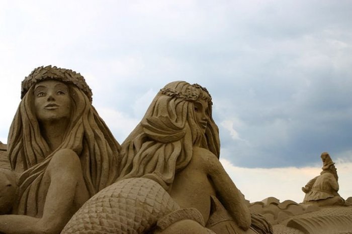 Скульптуры из песка. Часть 2 (19 фото)