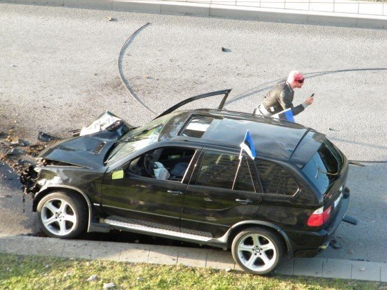 Авария в Эстонии (9 фото)