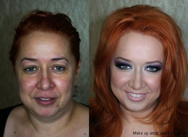 Чудеса макияжа (10 фото)