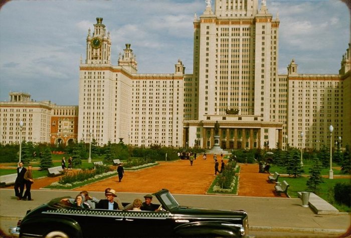 Москва в 1956 году (17 фото)
