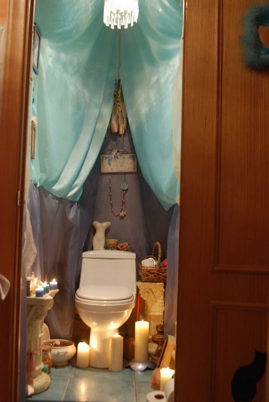Необычный туалет (9 фото)