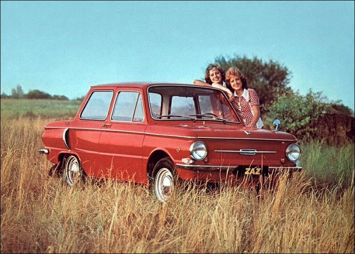 Реклама автомобилей в СССР (19 фото)
