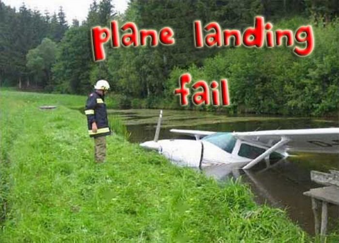Ошибки при приземлении (23 фото)