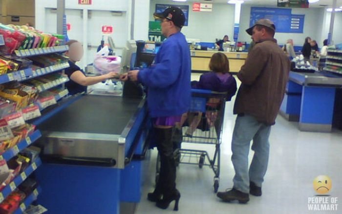 Люди в супермаркетах США (78 фото)