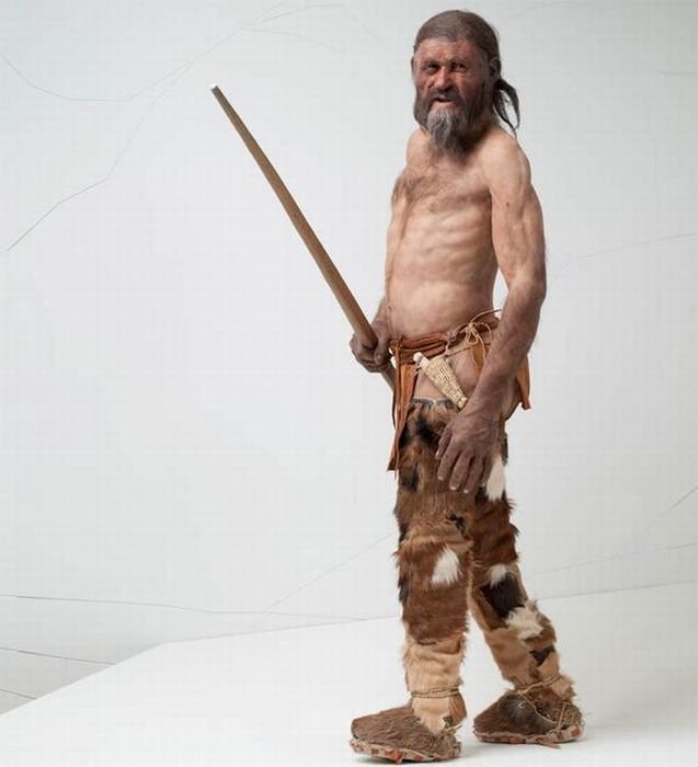 Как выглядел человек 5 тысяч лет назад (4 фото)