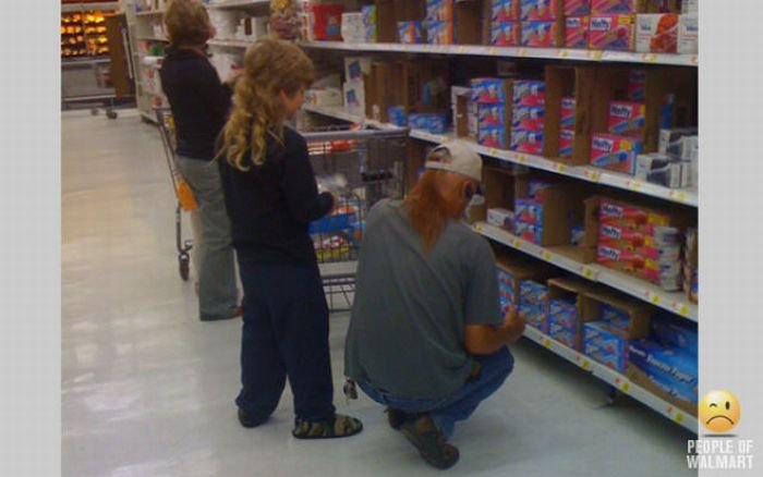 Люди в американских супермаркетах (53 фото)