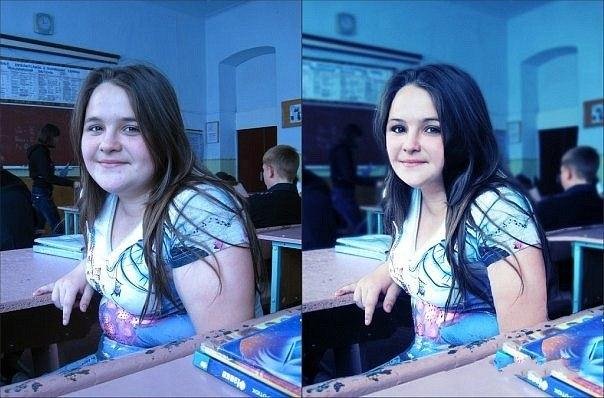 Фотографии до и после обработке в фотошопе (25 фото)