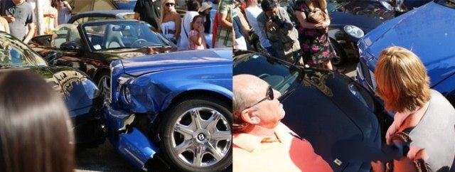 Дорогая авария в Монако (10 фото)