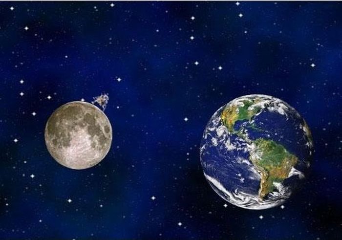 Земля и луна (12 фото)