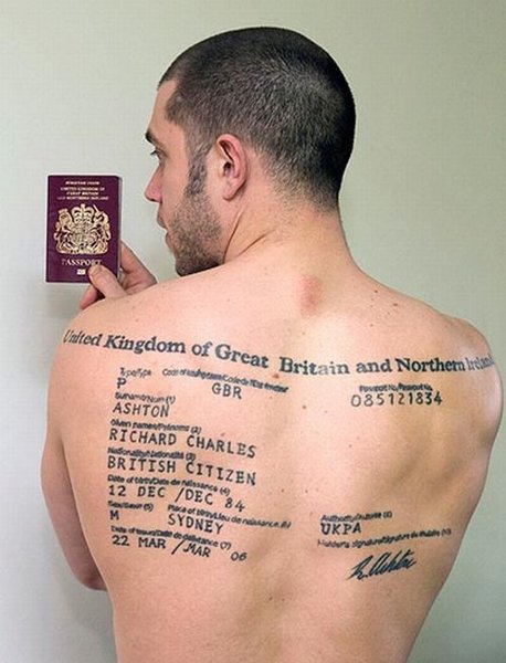 Как не забыть паспорт (2 фото)