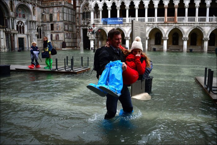 Венеция под водой (30 фото)