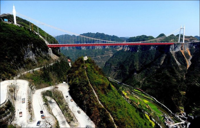 Самый высокий мост в мире (5 фото)