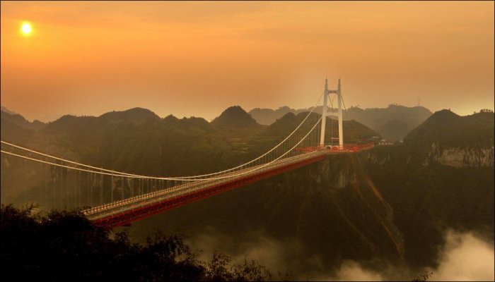 Самый высокий мост в мире (5 фото)