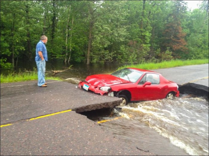 Наводнение в штате Миннесота (21 фото)