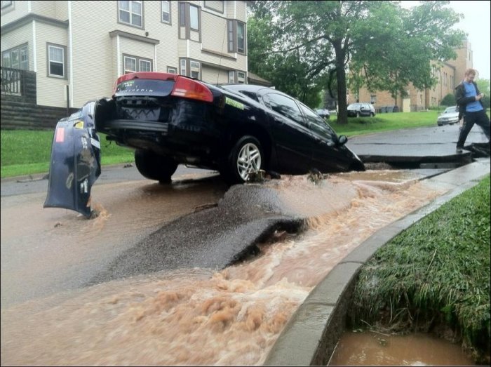 Наводнение в штате Миннесота (21 фото)
