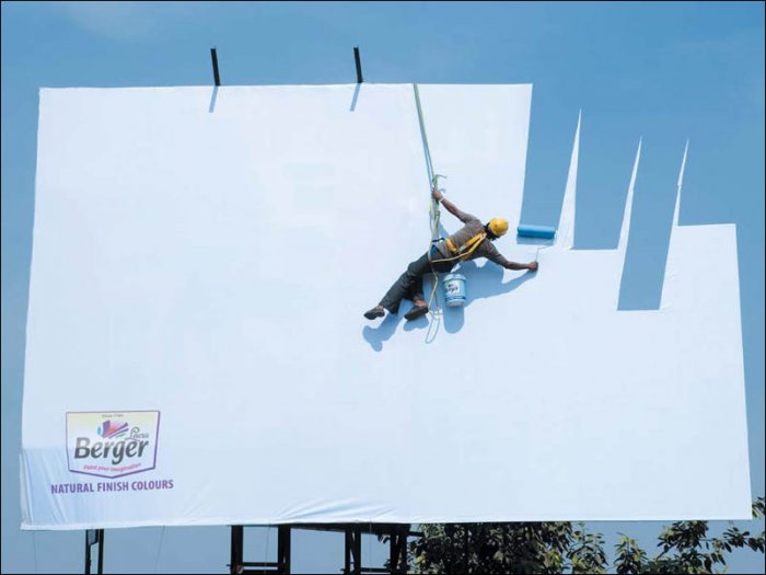 Креативная реклама на билбордах (43 фото)