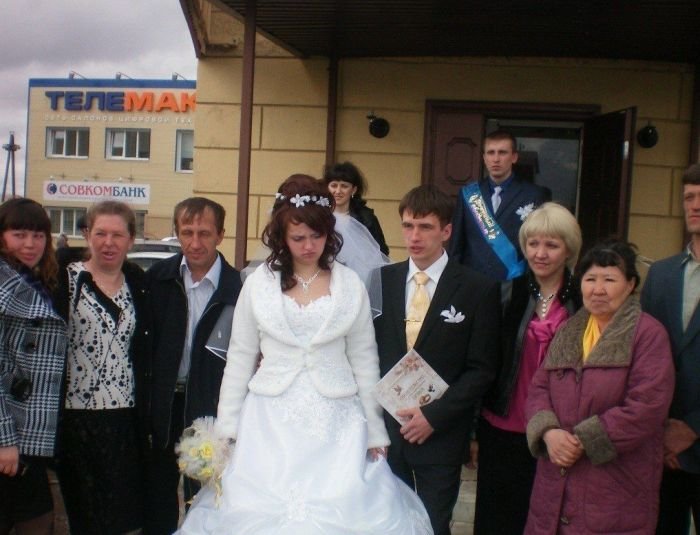 Счастливая невеста (5 фото)
