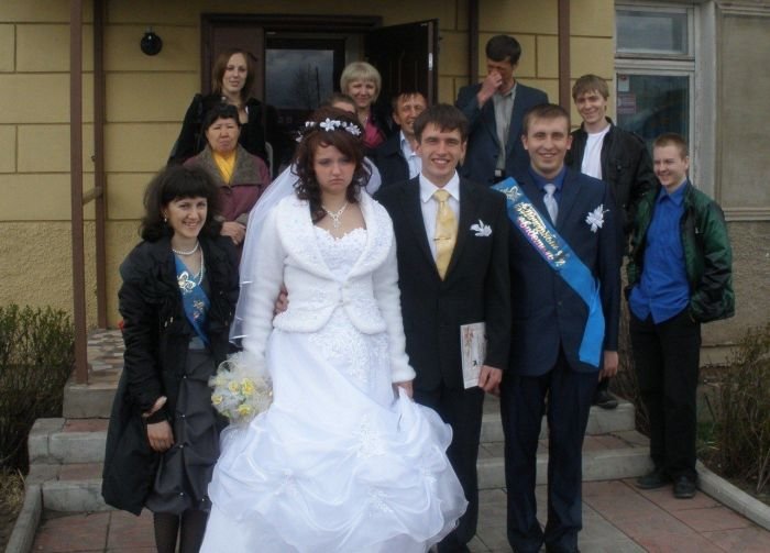 Счастливая невеста (5 фото)