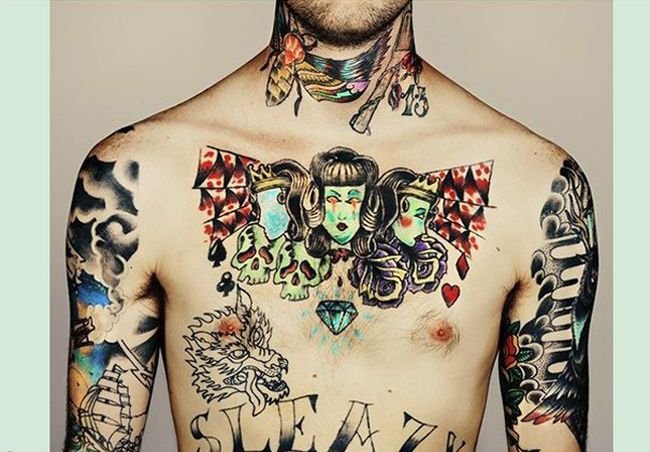 Интересно о татуировках (12 фото)
