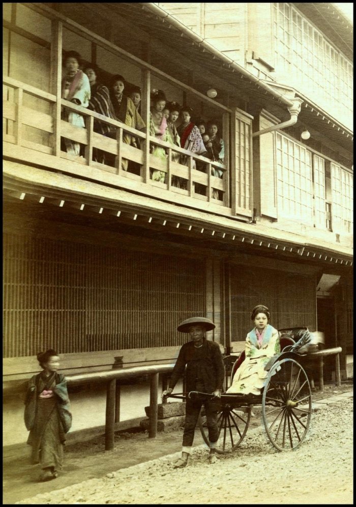 Проститутки и гейши старой Японии (52 фото)