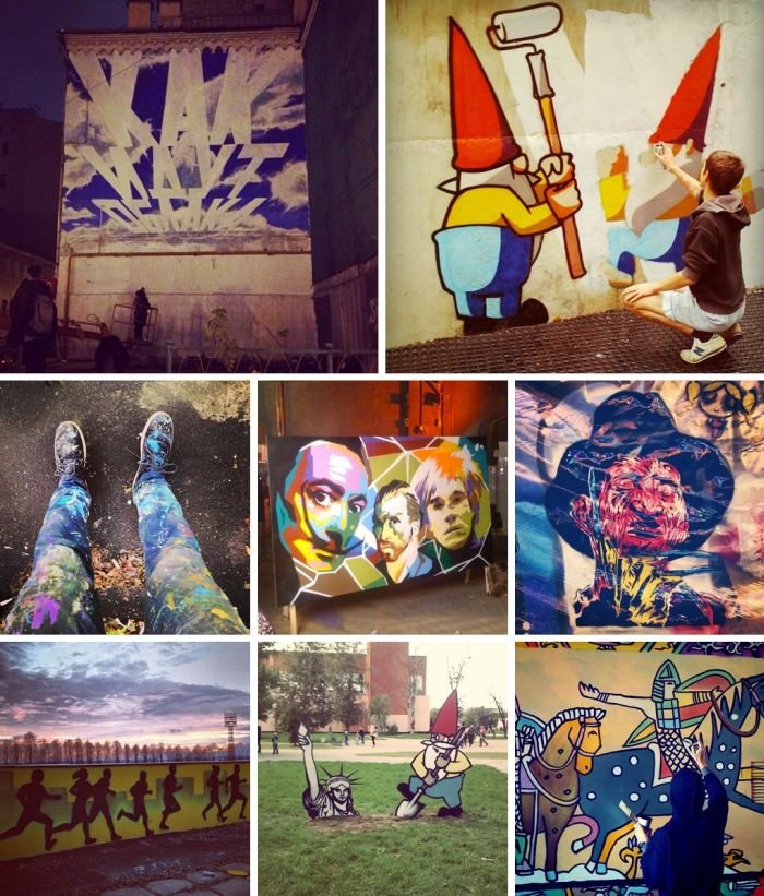 Граффити российских художников (23 фото)