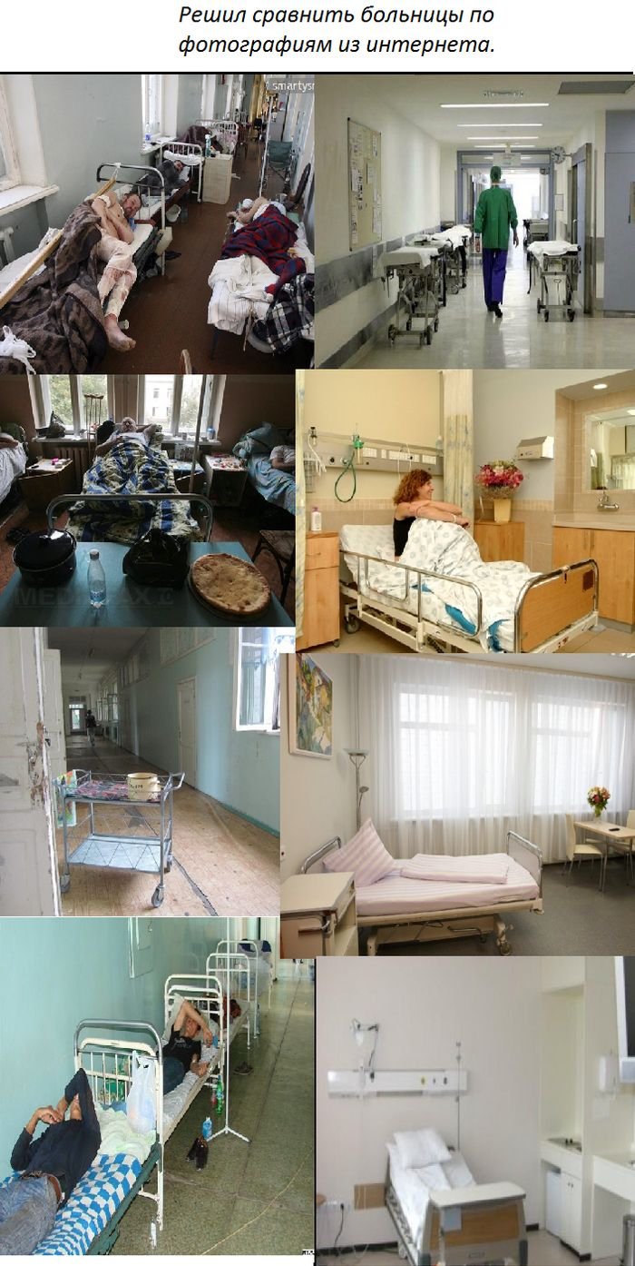 Медицина в России и США (5 фото)