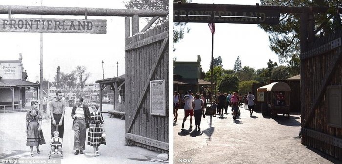 Диснейленд 60 лет назад и сейчас (16 фото)