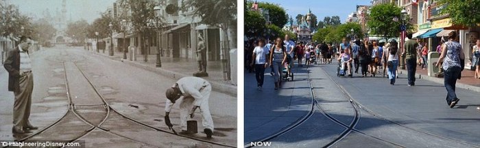 Диснейленд 60 лет назад и сейчас (16 фото)